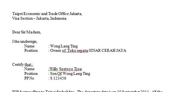 Bazk3t'z Blog: Apply Visa Taiwan at TETO Jakarta