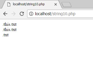 String Functions in PHP With Example