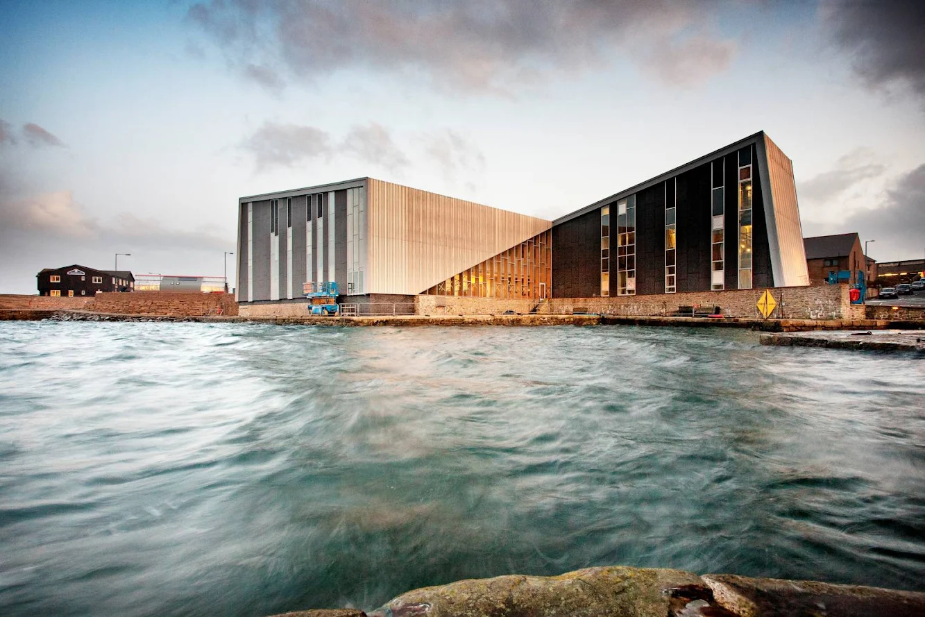 Mareel Arts Centre by Gareth Hoskins Architects