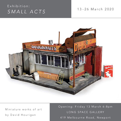 SMALL ACTS art exhibition of miniature art Melbourne 2020