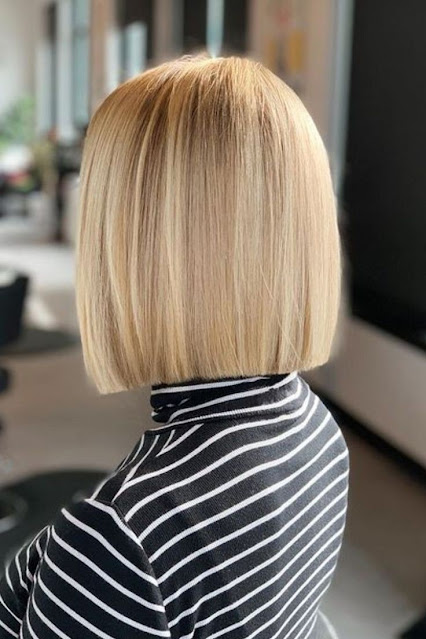 Elegant blunt bob for your New Year New Look