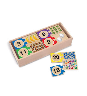 Wooden Number Puzzles | Amazon