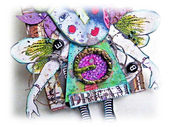 ATC by Lisa Novogrodski for the Scraps of Darkness On Line Store