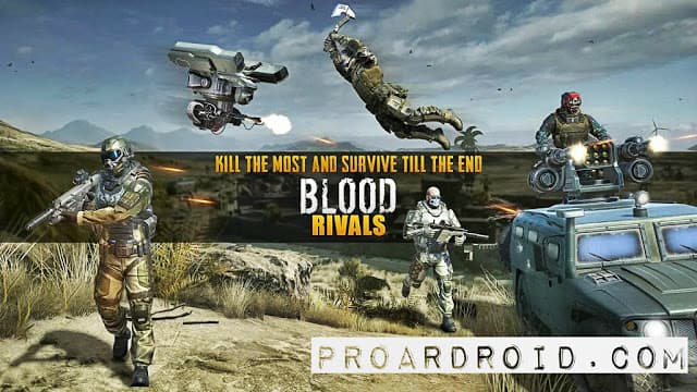 تحميل لعبة تبادل لاطلاق النار Blood Rivals: Survival Battleground النسخة المهكرة للاندرويد باخر تحديث !