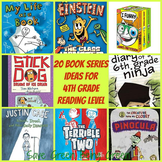Save Green Being Green 20 Book Series Ideas for 4th Grade