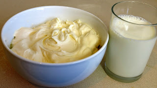 How to make cream from milk?