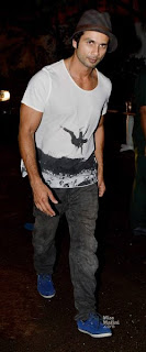 Shahid Kapoor spotted at Olive in Bandra