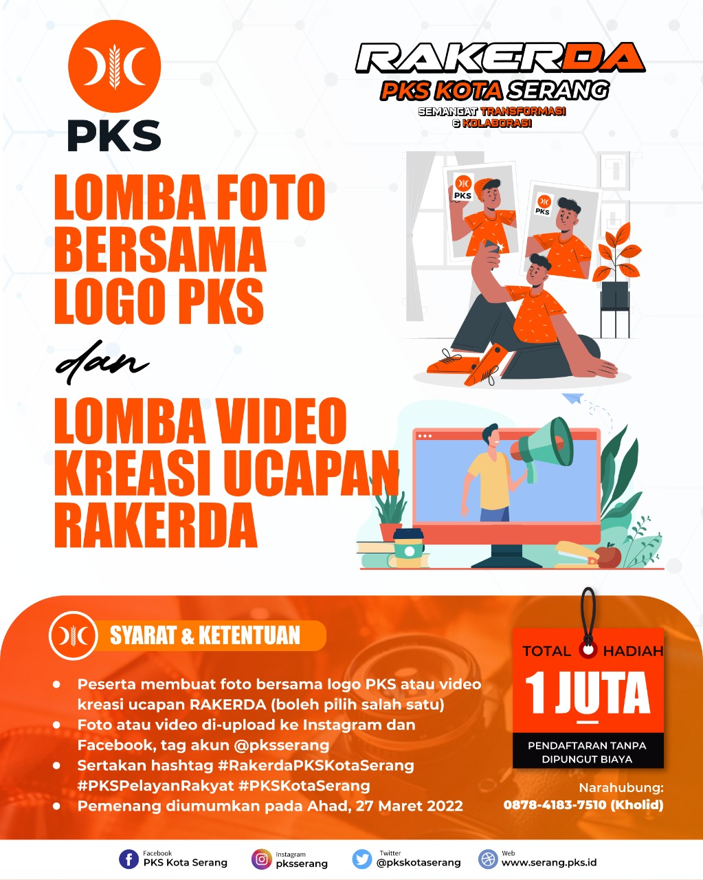 Lomba Rakerda PKS Kota Serang