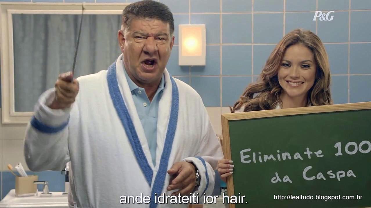 'Head & Shoulders': Joel Santana em 'Donti Révi Caspa