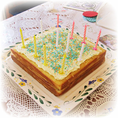 image fairy bread cake birthday