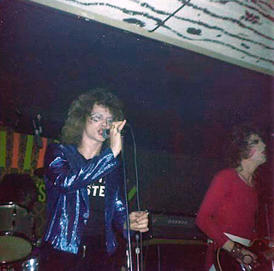 The original Twisted Sister lineup performing at Casper's rock club around 1973. This lineup was together from 1972 - 1974.