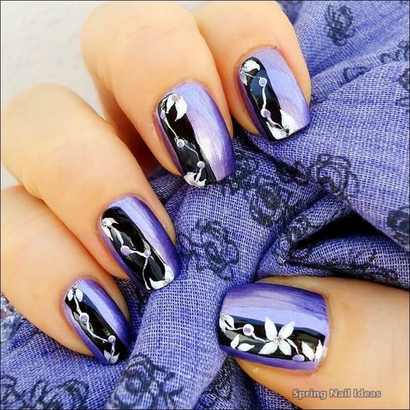 Creative Spring Nail Art Design