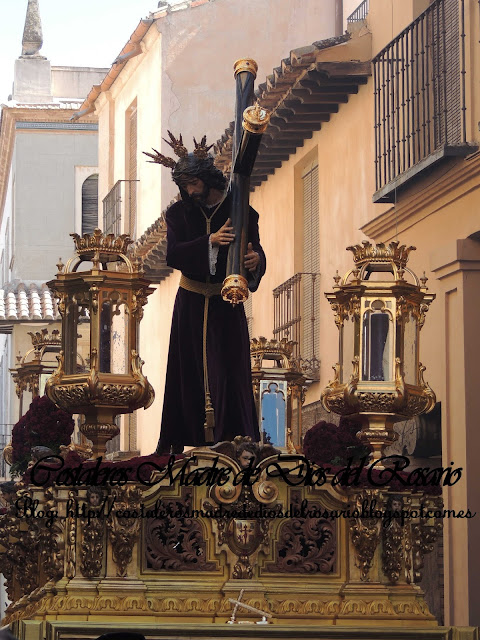 Mañana de Viernes Santo, El Nazareno camina por Villanueva de los Infantes. parte II