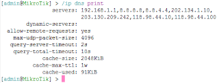 Cara Mudah Setting DNS Server di Mikrotik