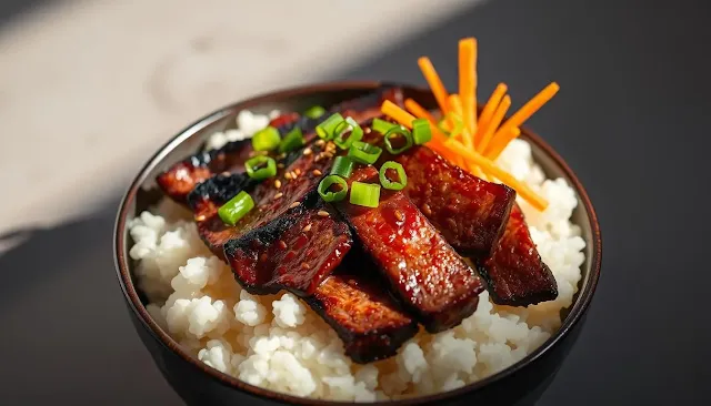 Korean BBQ Sliced Beef Bowl Recipe