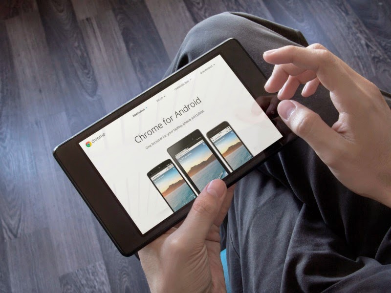 Chrome di Google Nexus