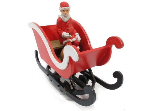 Santa in sleigh