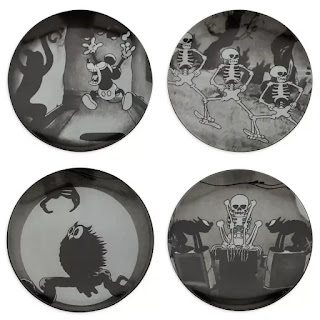 Skeleton Dance Plates