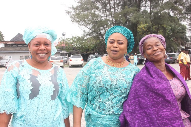 WHAT CELEBRITY WOMEN WORE TO BISMID'S MOTHER'S BURIAL IN LAGOS