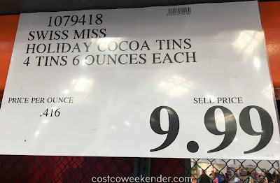 Deal for the Swiss Miss Holiday Hot Cocoa Mix (4 Tins) at Costco