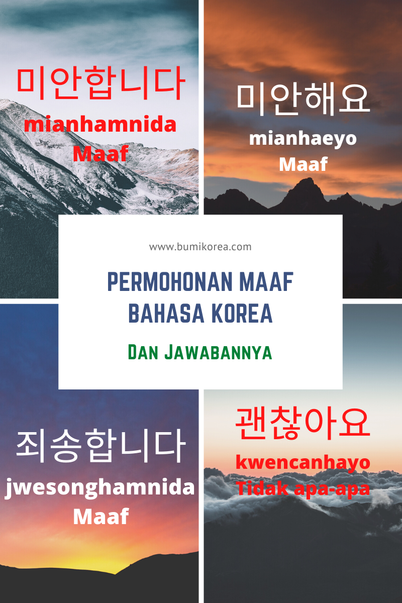 Bumikorea ã…£belajar Bahasa Korea Untuk Pemula