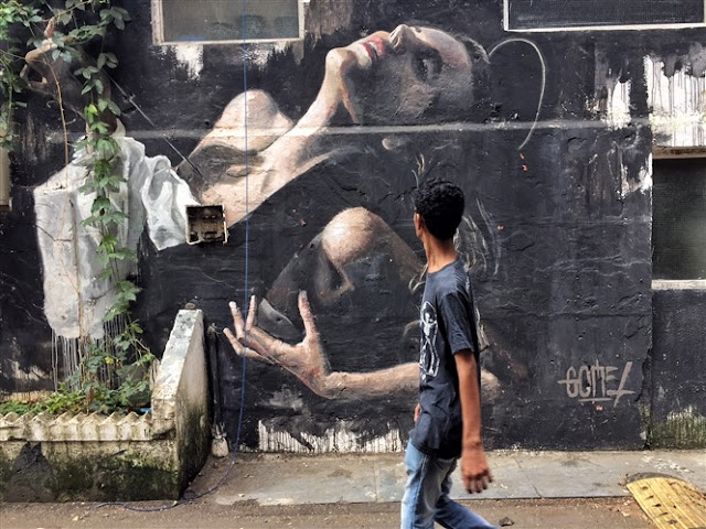 street art bandra Mumbai india 