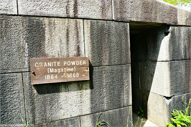 Granite Powder del Fort McClary State Historic Site en Kittery, Maine 