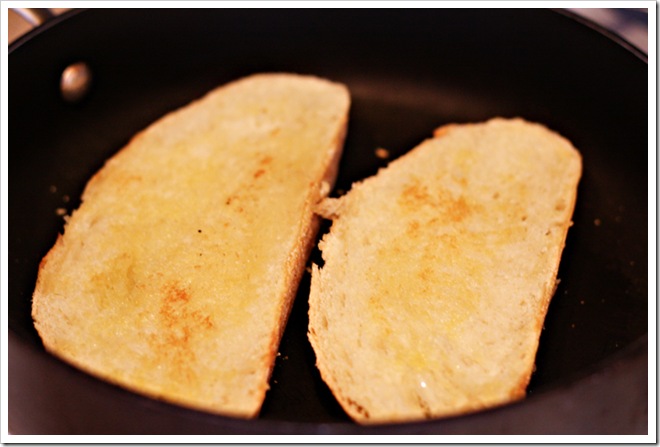 grill  bread