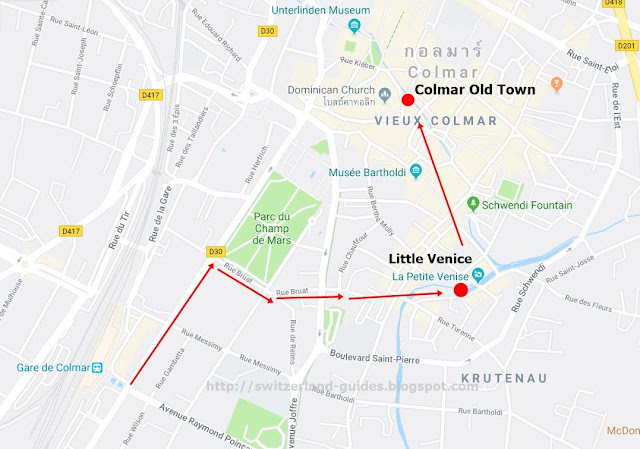 Colmar Map