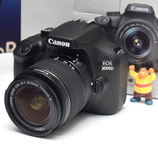 Jual Kamera DSLR Canon 3000D Lensa Kit Fullset