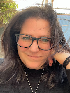 Me, sitting in a beer garden. My face looks more relaxed and chilled out than it does usually.