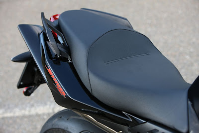 2010 Aprilia Shiver 750 Seat View