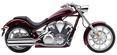 2011 Honda Fury VT1300CX Dark Red Metallic