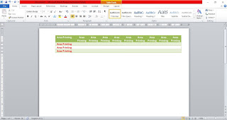 Cara Membuat Tabel Di Microsoft Word Untuk Pemula