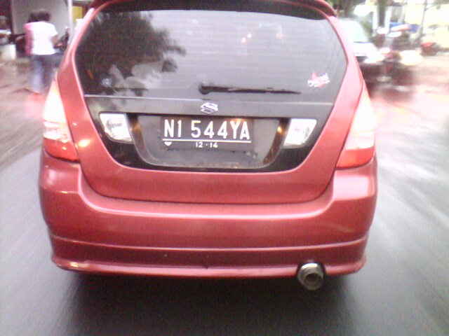 Kode Plat  Nomor Kendaraan di Indonesia Michael Finery
