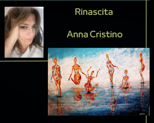 Anna Cristino, artista barese e l'opera Rinascita