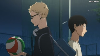 ハイキュー!! アニメ 第1期3話 月島蛍 ツッキー Tsukishima Kei CV.内山昂輝 | HAIKYU!! Episode 3