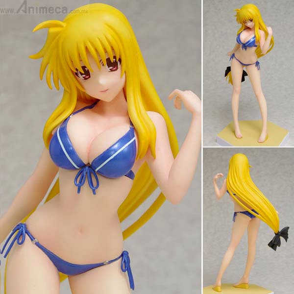 FATE T. HARLAOWN Ver.2 BEACH QUEENS FIGURE Magical Girl Lyrical Nanoha StrikerS WAVE