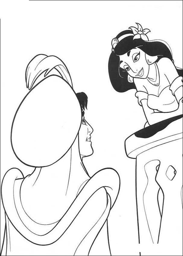 Download Princess Jasmine Coloring Pages | Learn To Coloring