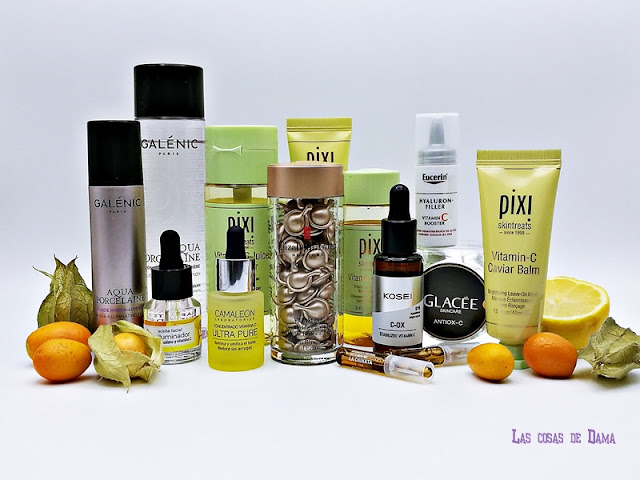 vitamina c antimanchas glow beauty skincare belleza cosmética dermocósmetica cuidado facial