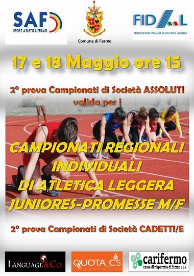 I campioni regionali 2014 targati SAF