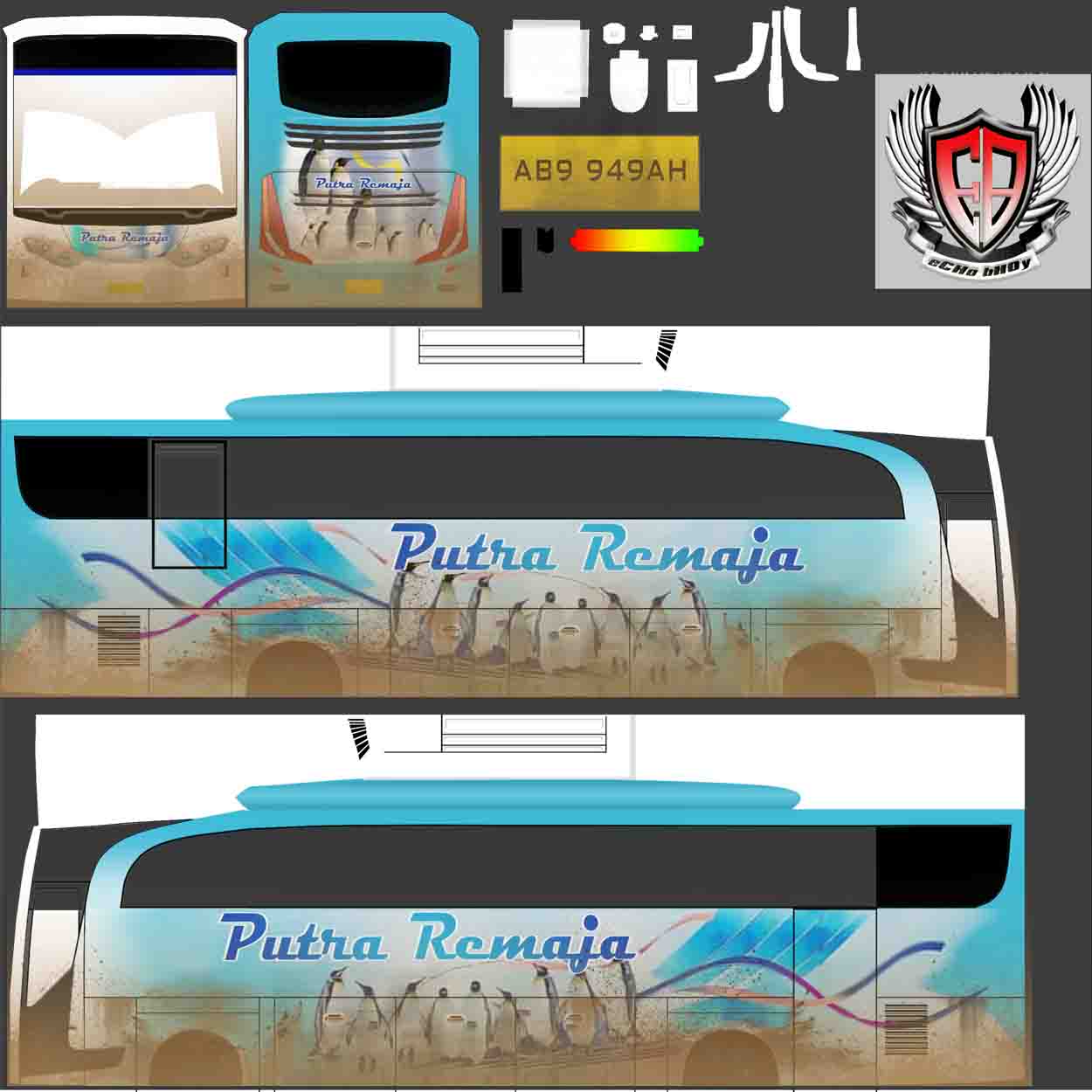 mod bus putra remaja