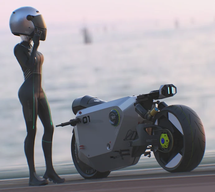 Concept Motorcycle - Salvatore Ville