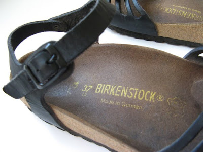 CoachShoes: BIRKENSTOCK BALI SANDALS SIZE 37 BLACK SANDALS 7