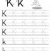 printable letter k tracing worksheets for kindergarten - letter k tracing worksheets preschool dot to dot name