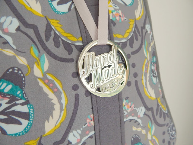 'Handmade' hanging tag from Bobbin Girl