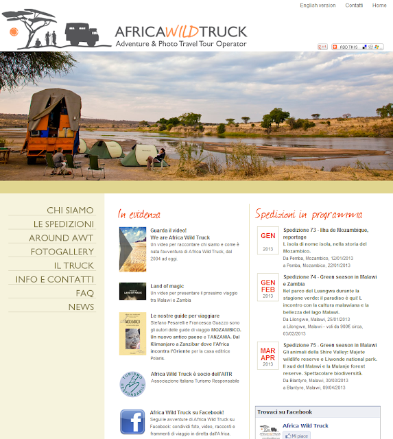 Africa Wild Truck Tour Operator