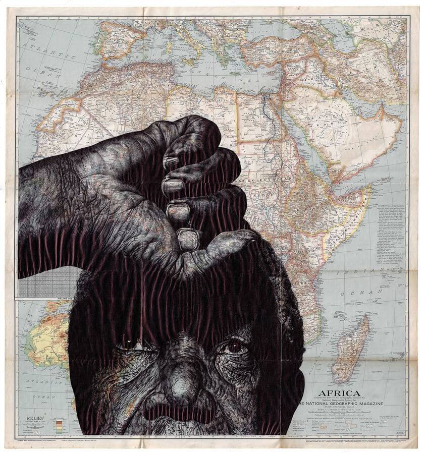 08-A-look-at-Africa-ballpoint-Pen-Drawings-Mark-Powell-www-designstack-co