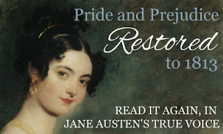 Pride & Prejudice by Jane Austen, restored by Sophie Turner