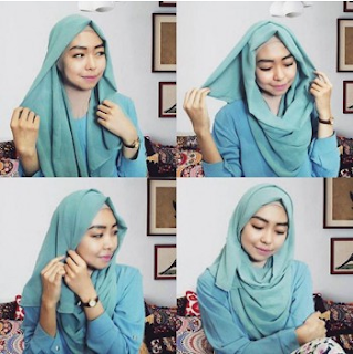 29 Cara Memakai Jilbab Pashmina Terbaru